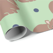 Bunny Rabbit Cadeaupapier (Rol Hoek)