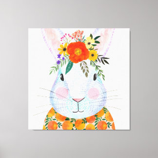 Bunny Rabbit Canvas Afdruk