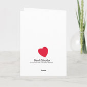 Bunny Rabbit Delivery Vakantie Kaart (Achterkant)