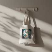 Bunny Rabbit Easter Holiday Tote Bag