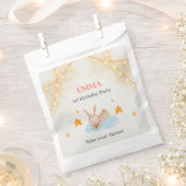 Bunny rabbit first verjaardagsfeest bedankzakje (Geknipt)