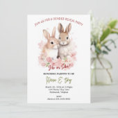 Bunny Rabbit Genre Révéler Invitation (Debout devant)