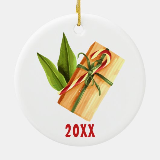 Bunny Rabbit Gepersonaliseerd Ornament (Achterkant)