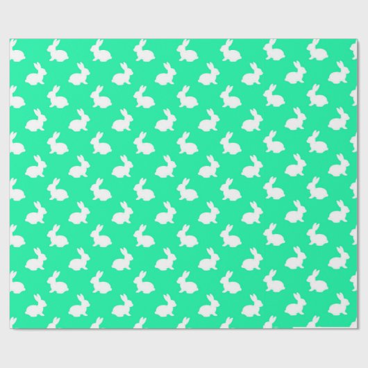Bunny Rabbit Gift Wrap Cadeaupapier (Vlak)
