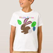 Bunny Rabbit Good Egg PERSONALISEREN T-shirt (Voorkant)