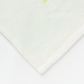 Bunny Rabbit in Grass Fleece Blanket Deken (Hoek)