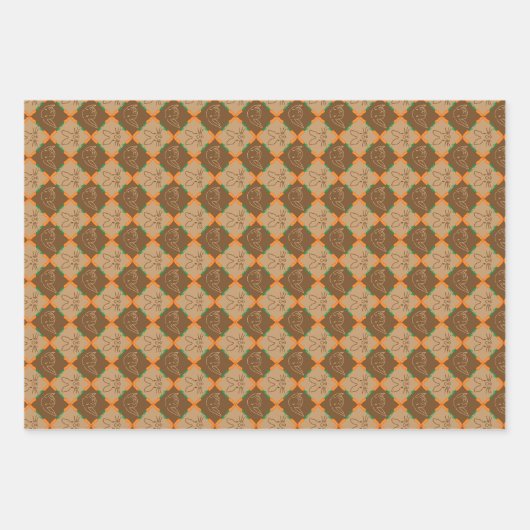 Bunny Rabbit Inpakpapier Vel (Voorkant)