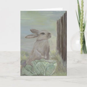 Bunny Rabbit Kaart