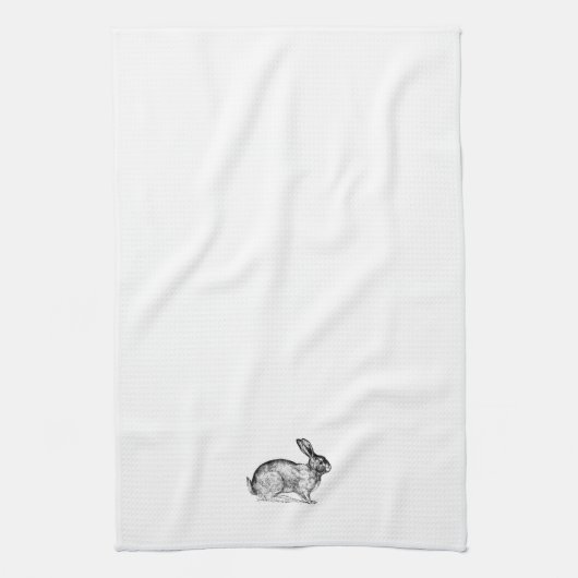 Bunny Rabbit Kitchen Towelen Theedoek (Verticaal)