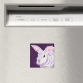 Bunny Rabbit Magnet - "Mr Personality" (In Situ (Lave-vaisselle))
