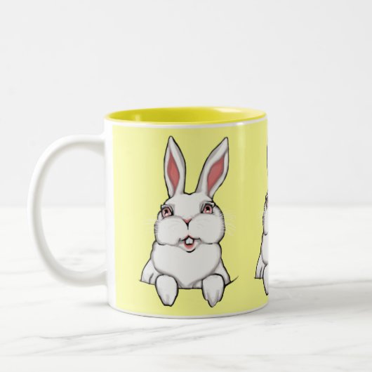 Bunny Rabbit Mok Coffee Cup pap Bunny Cup (Links)