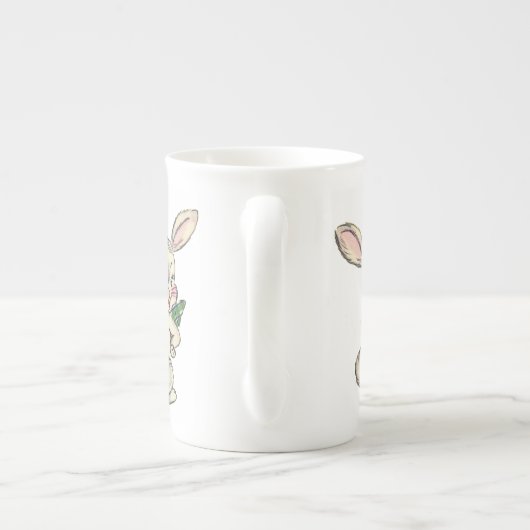 Bunny Rabbit Mok Cup Bot China (Achterkant)