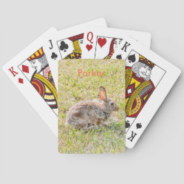 Bunny Rabbit - Pasen - Wild - Dier Pokerkaarten