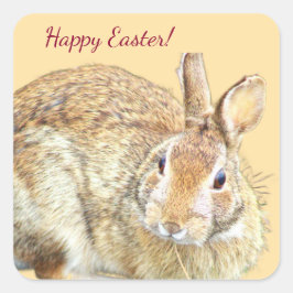  Bunny Rabbit Photo Easter Stickers