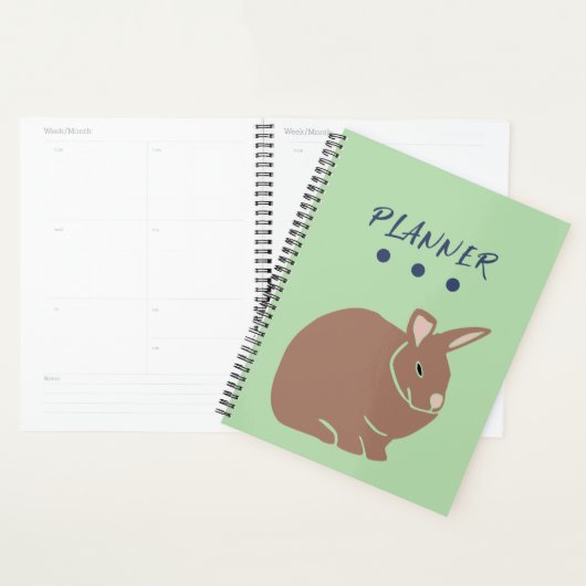 Bunny Rabbit Planner (Display)