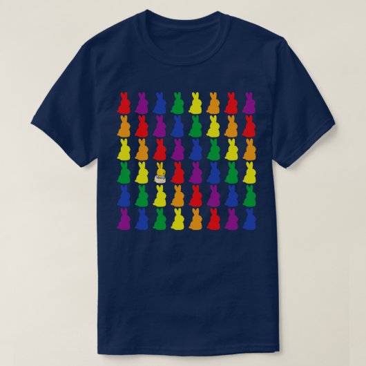 Bunny Rabbit Pride Colony T-shirt (Design voorkant)