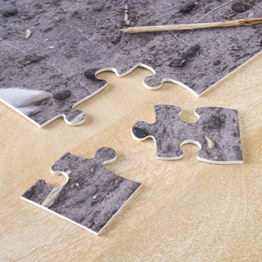 Bunny rabbit puzzle legpuzzel (Zijkant)