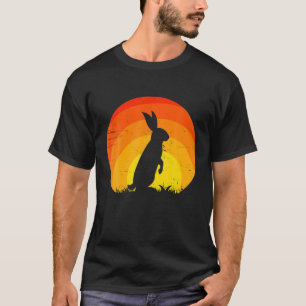 Bunny Rabbit Retro 80S Style Bunny Lover K T-shirt