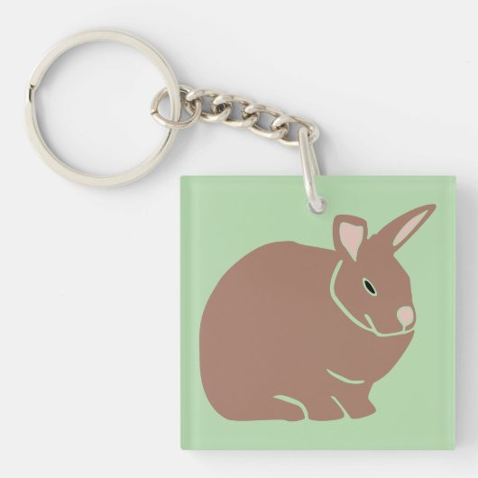 Bunny Rabbit Sleutelhanger (voorkant)