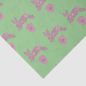 Bunny Rabbit Topiary Ginger jar jars Tissuepapier (Detail)