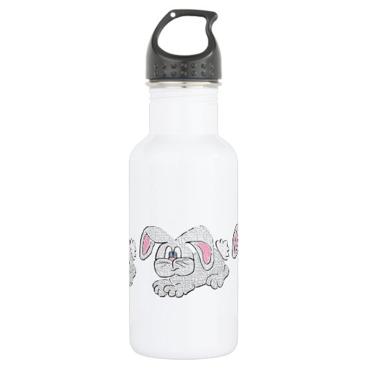 Bunny Rabbit Waterfles (Voorkant)