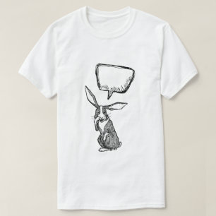 BUNNY RABBIT ZEGT... DOUGHT BUBBLE T-SHIRT