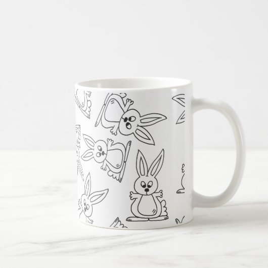 Bunny Rabbits Koffiemok (Rechts)