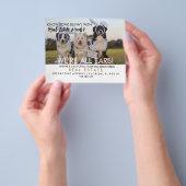 bunny referrals onroerend goed easter flyer (Hand)