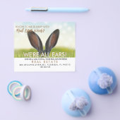 bunny referrals onroerend goed easter flyer (Enkel)