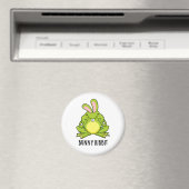 Bunny Ribbit Funny Rabbit Frog Pun Magneet (Insitu (Vaatwasser))
