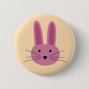 Bunny Ronde Button 5,7 Cm
