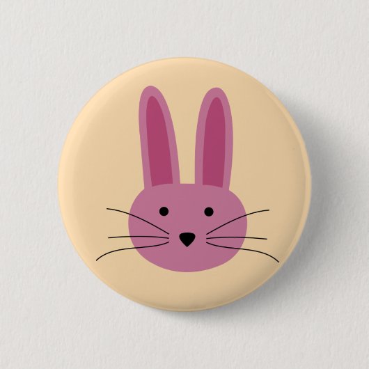 Bunny Ronde Button 5,7 Cm (Voorkant)