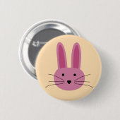 Bunny Ronde Button 5,7 Cm (Voorkant /achterkant)