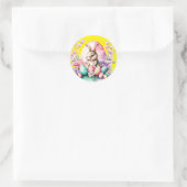 Bunny Ronde Sticker (Tas)