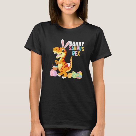 Bunny Saurus Rex Pasen T-shirt (Voorkant)