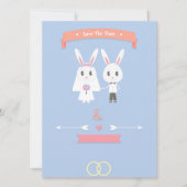 bunny save the date (Voorkant)