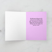 Bunny se cachant sur la carte de Pâques (Intérieur)