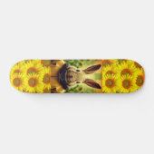 BUNNY SFNULOWERS SKATEBOARD POUR FILLES (Horz)