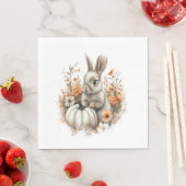 Bunny Shirt Country Pumpkin Servet (Insitu)