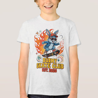 Bunny Skate Club Jongens T-Shirt | Coole Skater Ko