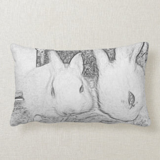 Bunny Sketch Pillow Kussen
