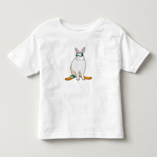 Bunny Skier Ski Kinder Shirts