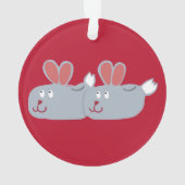 Bunny Slippers Ornament (achterkant)