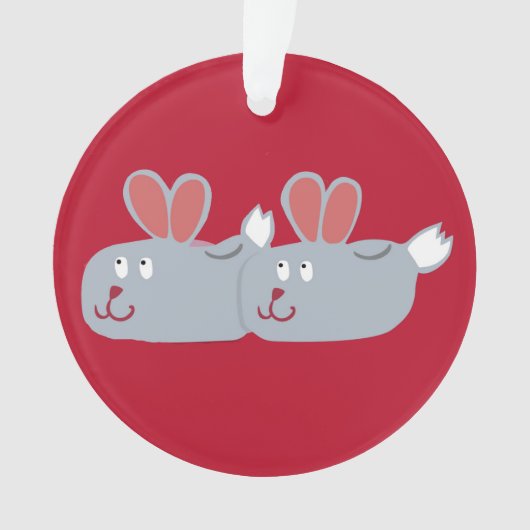 Bunny Slippers Ornament (voorkant)