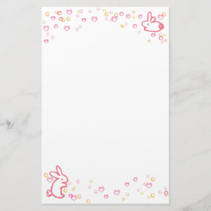 Bunny Stationery Briefpapier