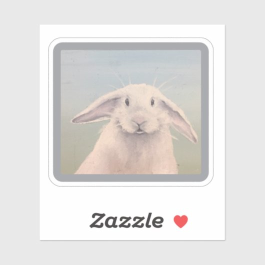 Bunny Sticker (Vel)