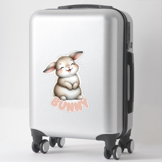 BUNNY - STICKER DE NURSERY (Sur valise)