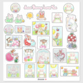 Bunny Stickers! Sticker (Vel)
