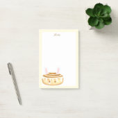 Bunny Sweet Dessert Cinnamon Bun Post-it® Notes (Kantoor)