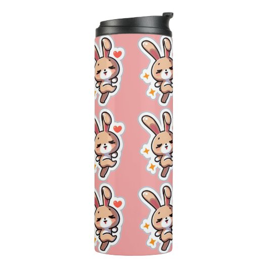 Bunny Thermosbeker (Gedraaid links)